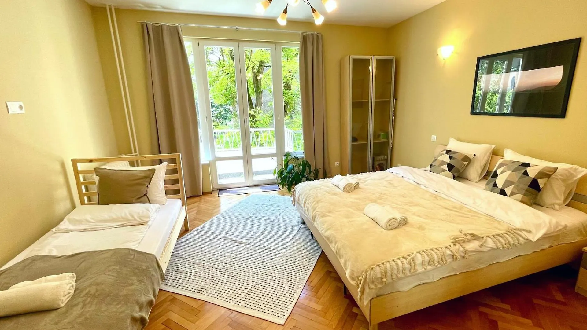 شقة Bohemian Bright & Calm 2Br - Top Center - Private Balcony صوفيا