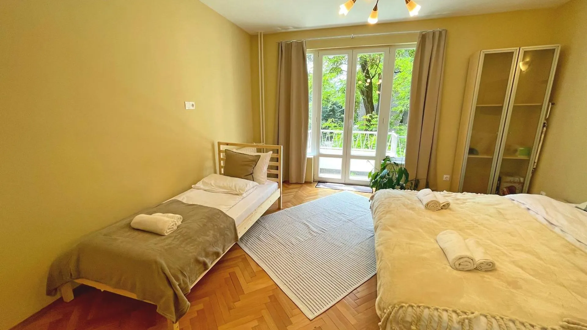 شقة Bohemian Bright & Calm 2Br - Top Center - Private Balcony صوفيا